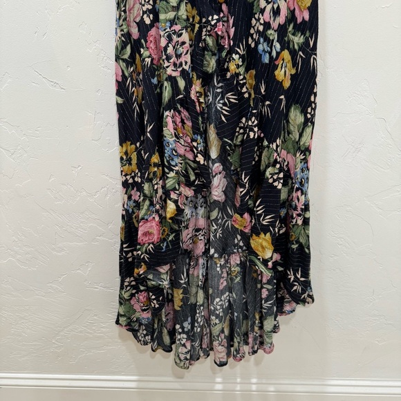 Auguste the Label Delilah Frill Maxi Dress Floral High Low Women's US 2 - Picture 11 of 16
